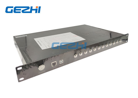สวิตช์ไฟเบอร์ออปติกแบบ Triple Channel 500mW 1650nm 1x4
