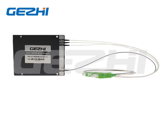 AAWG DWDM 1550nm ตัวกรอง FTTH WDM Multiplexer C28 การแยกสูง