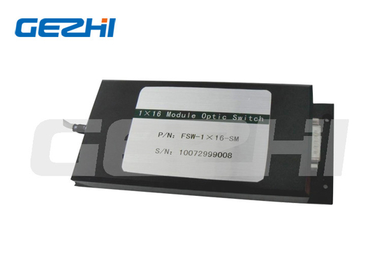 1x8 สวิตช์ไฟเบอร์ออปติกเครื่องกล FSW 900um 3V 5V SMF 500mW